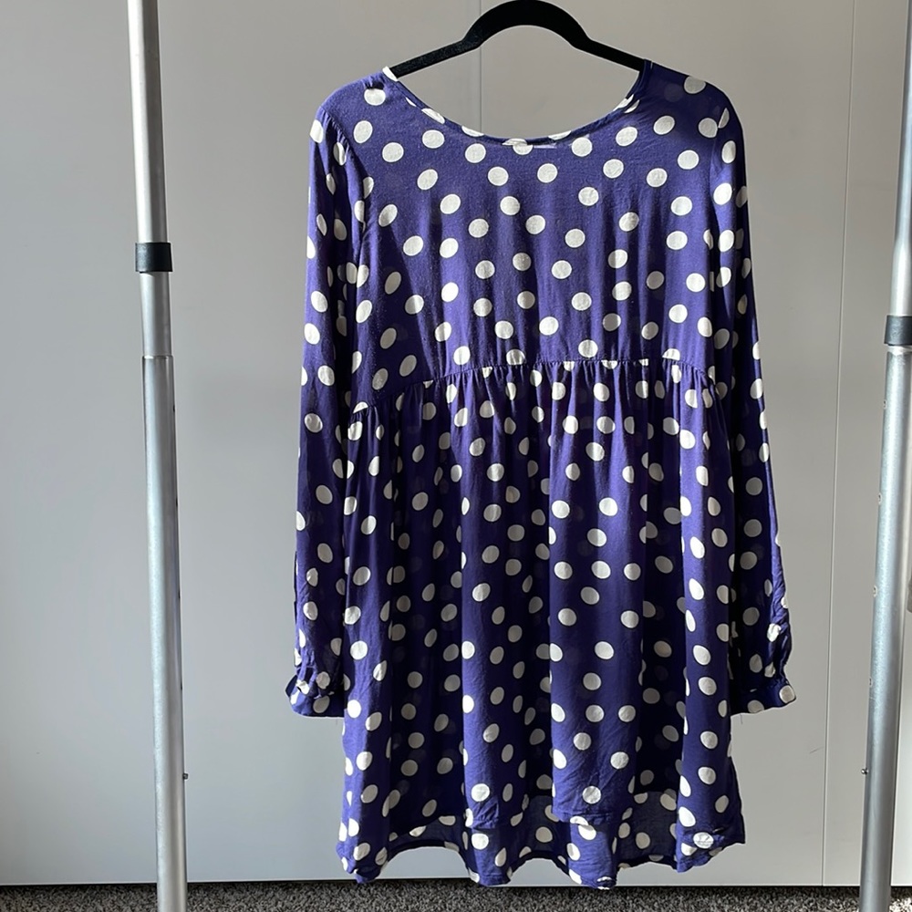 Roxy Polkadot Babydoll Dress
